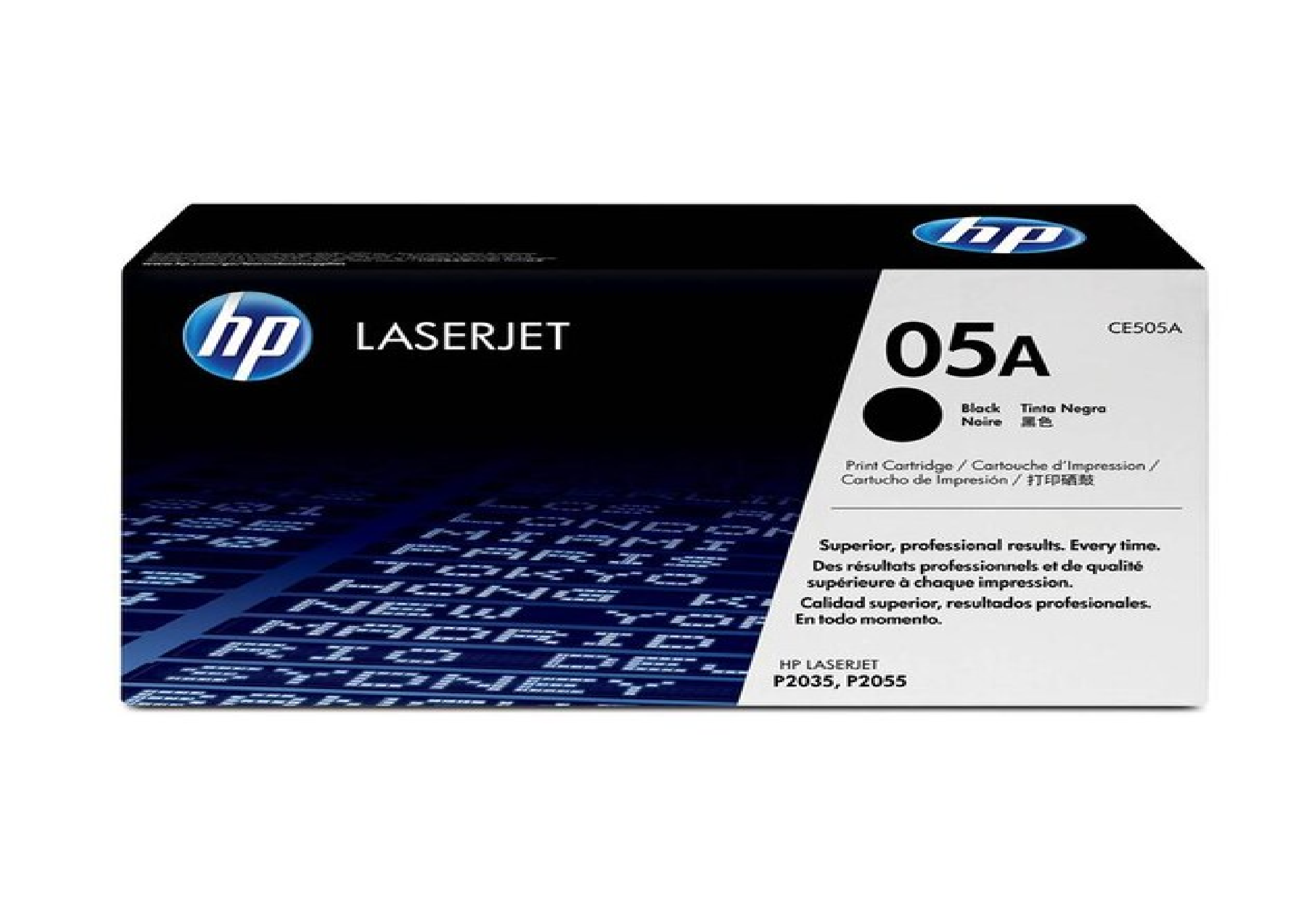 ตลับหมึกโทนเนอร์ สีดำ HP CE505A