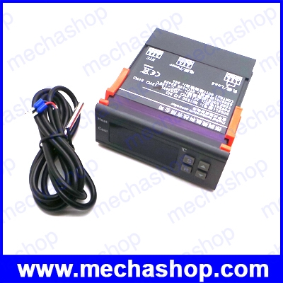 ควบคุมอุณหภูมิดิจิตอลพร้อมเซนเซอร์ เทมเพอเรเจอร์คอนโทรล เอาพุท 30A 220V Digital Temperature Controller Thermocouple Digital LCD Display (Max 6600W)