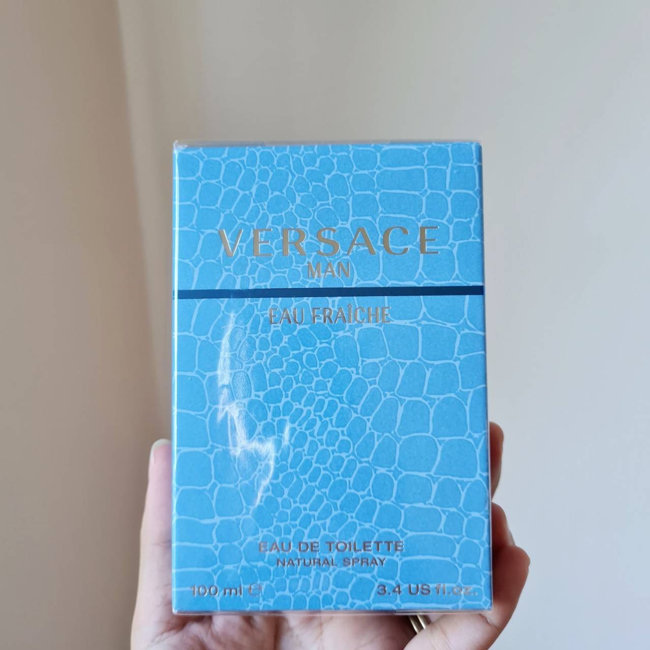 น้ำหอมแท้ Versace Man Eau Fraiche EDT 100ml กล่องซีล
