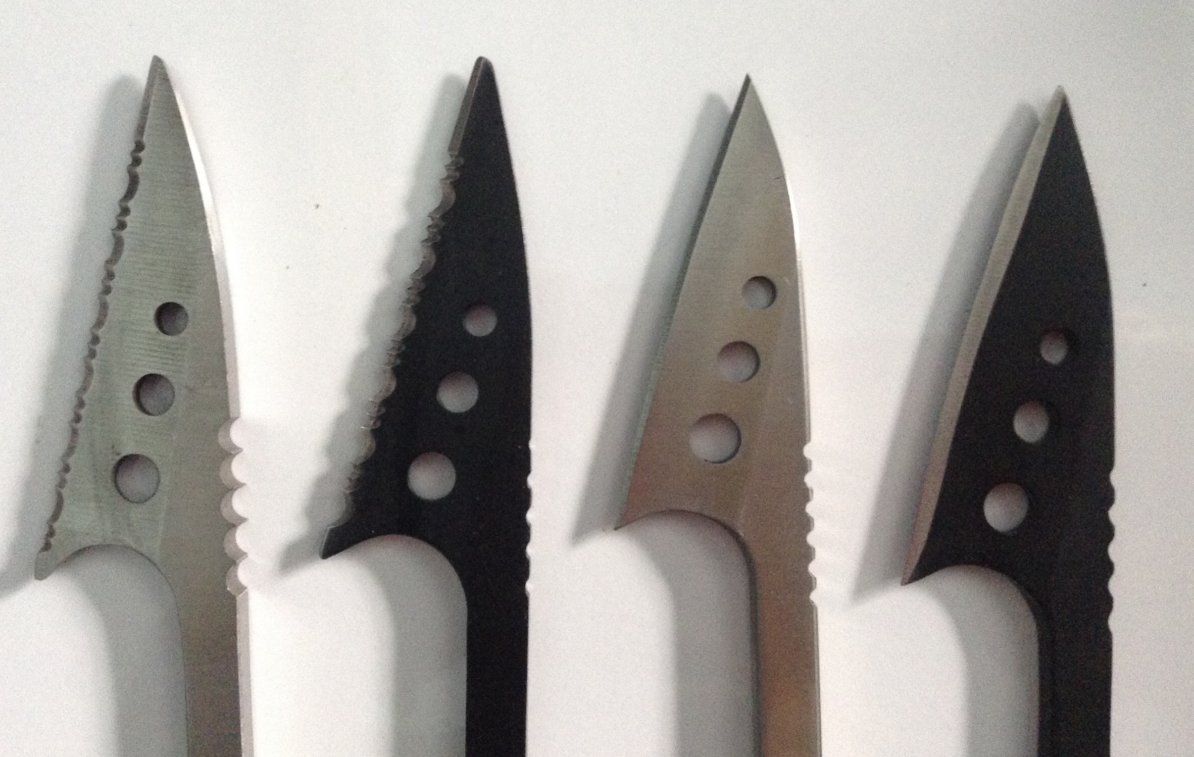 ฉมวก มีดเฉือนมีดแล่ปลา พร้อมปลอกฝัก จากค่าย EDC GEAR