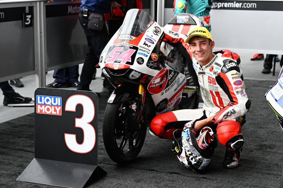 KYT รุ่น TT-Course ลายแข่ง RICCARDO ROSSI MATT Replica