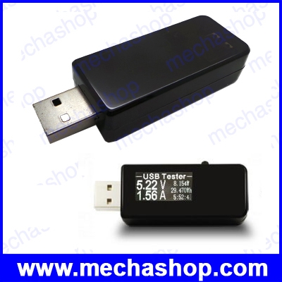 USB meter วิเคราะห์การใช้พลังงาน 7 in 1 USB DC Digital voltmeter current voltage meter ammeter 3.30-33Vdc, 165W