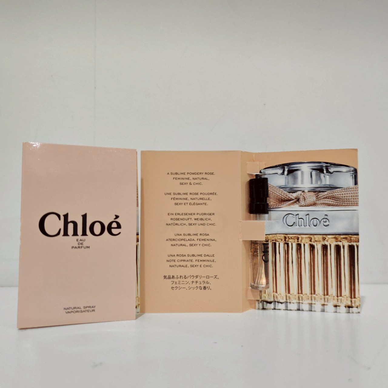 น้ำหอมไวออลหลอดทดลอง Chloe Signature EDP 1.2ml Spray Sample Vial แบบหลอดทดลอง น้ำหอมไวออลแบบหลอด