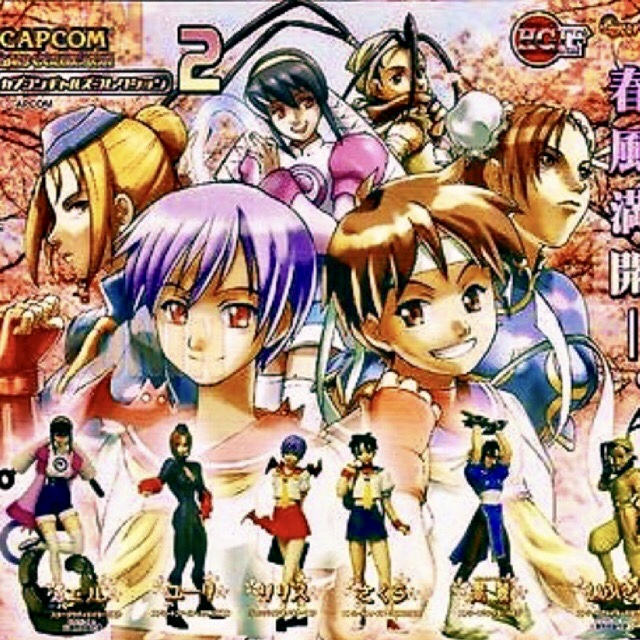 Bandai HGIF HG Capcom Gals Collection Figure Part 2 Capcom Gals 6 pcs Figures Gashapon