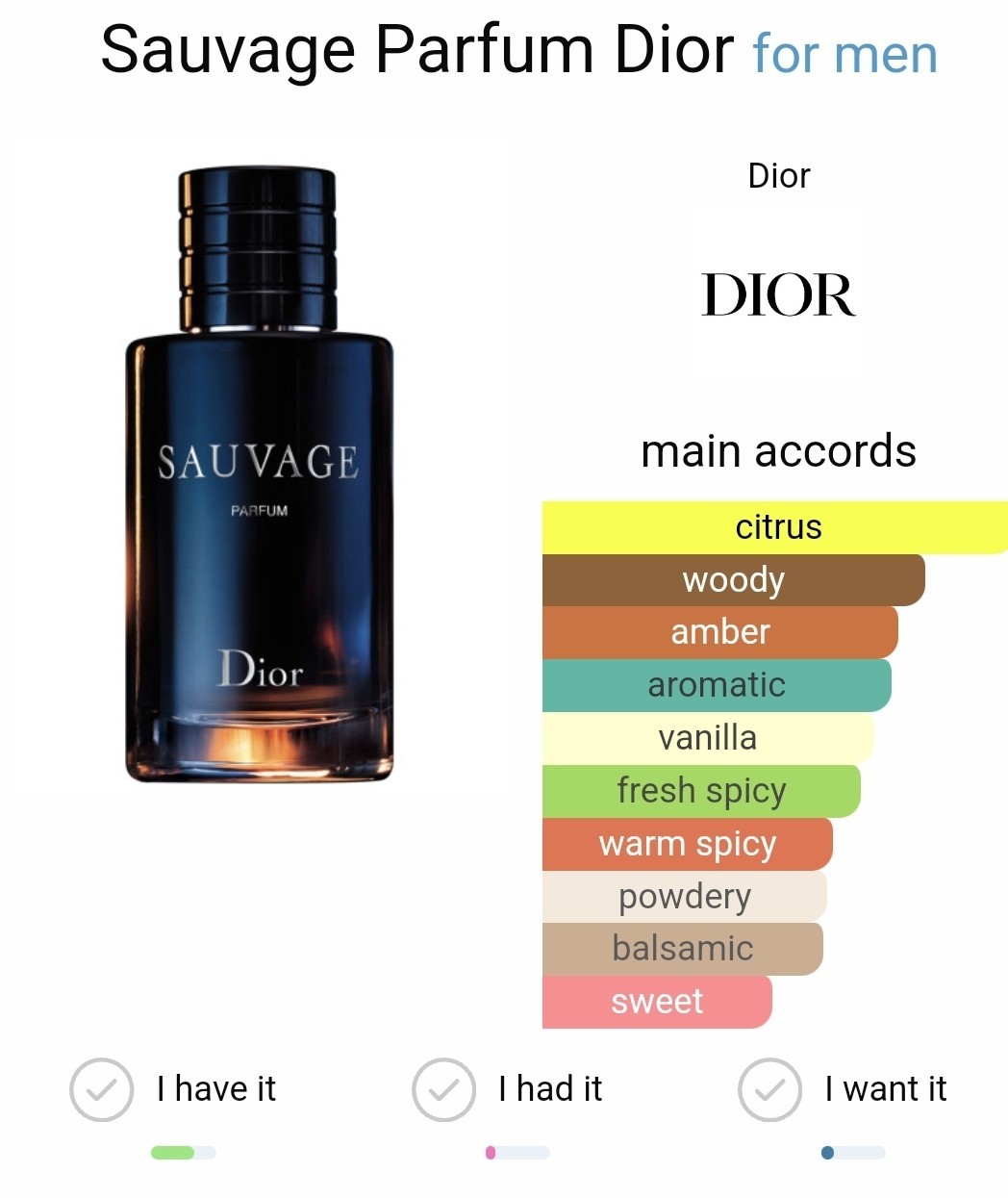 น้ำหอมแท้แบ่งขาย Christian Dior Sauvage Parfum 💕Travel Size แบบทดลอง