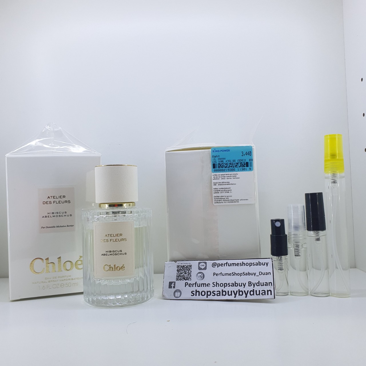 น้ำหอมแท้แบ่งขาย Chloe Hibiscus Abelmoschus - Chloé Atelier des Fleurs 💦แบ่ง 💕Travel Size แบบทดลอง