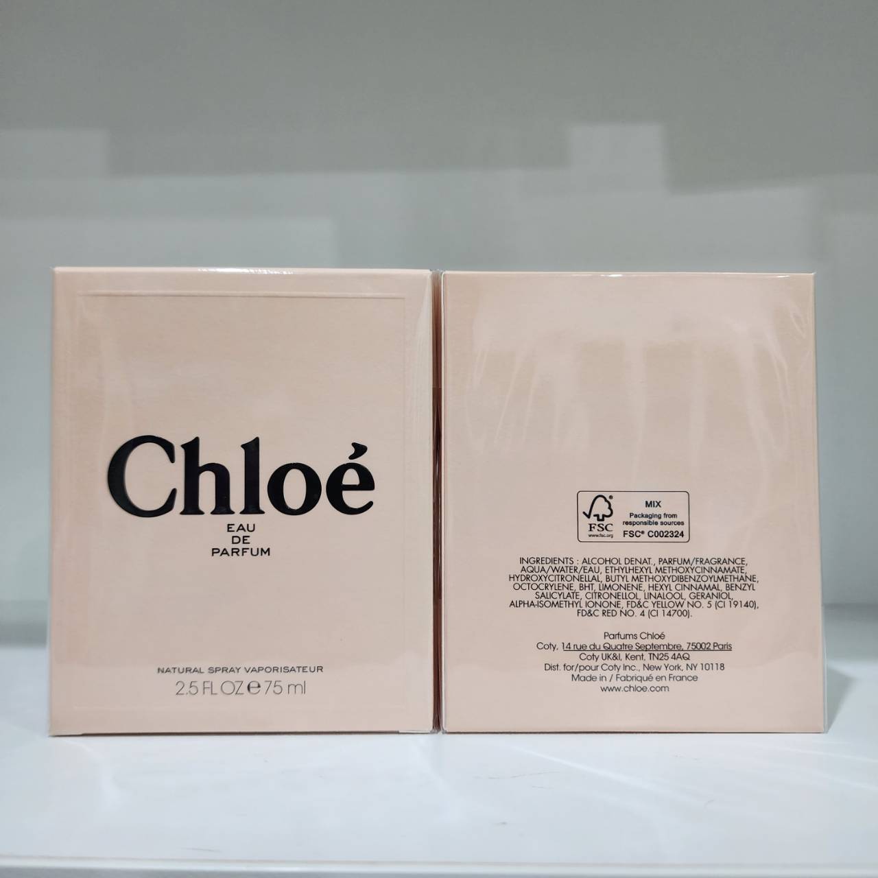 น้ำหอมแท้ Chloe Signature Eau De Parfum 75ml กล่องซีล