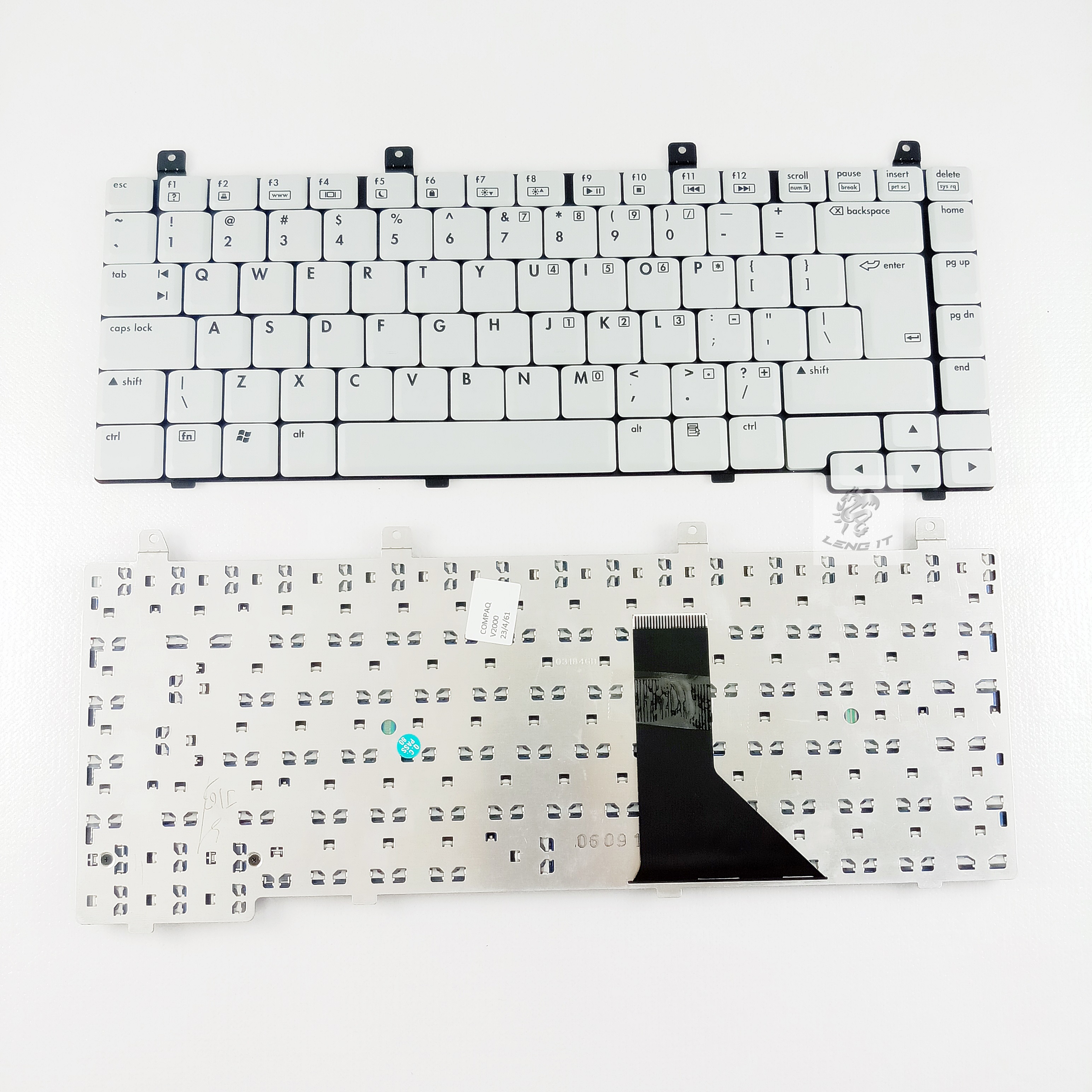 KEYBOARD HP/COMPAQ V2000 สีขาว