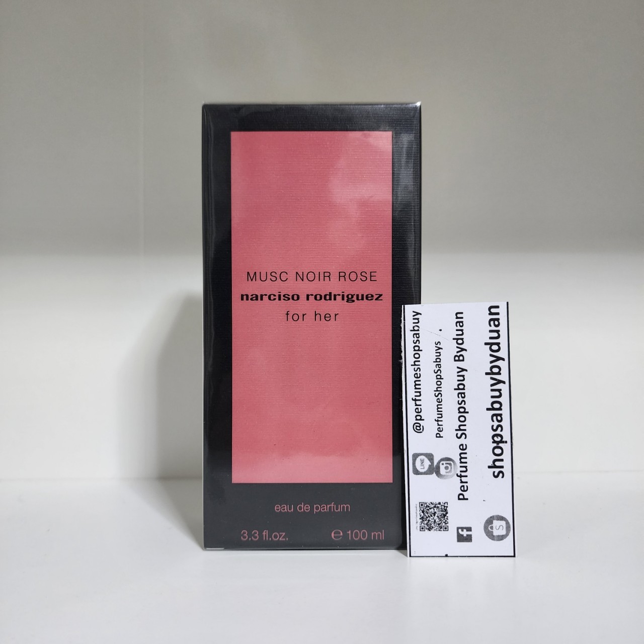 น้ำหอมแท้ Narciso Rodriguez For Her Musc Noir Rose EDP 10ml กล่องซีล