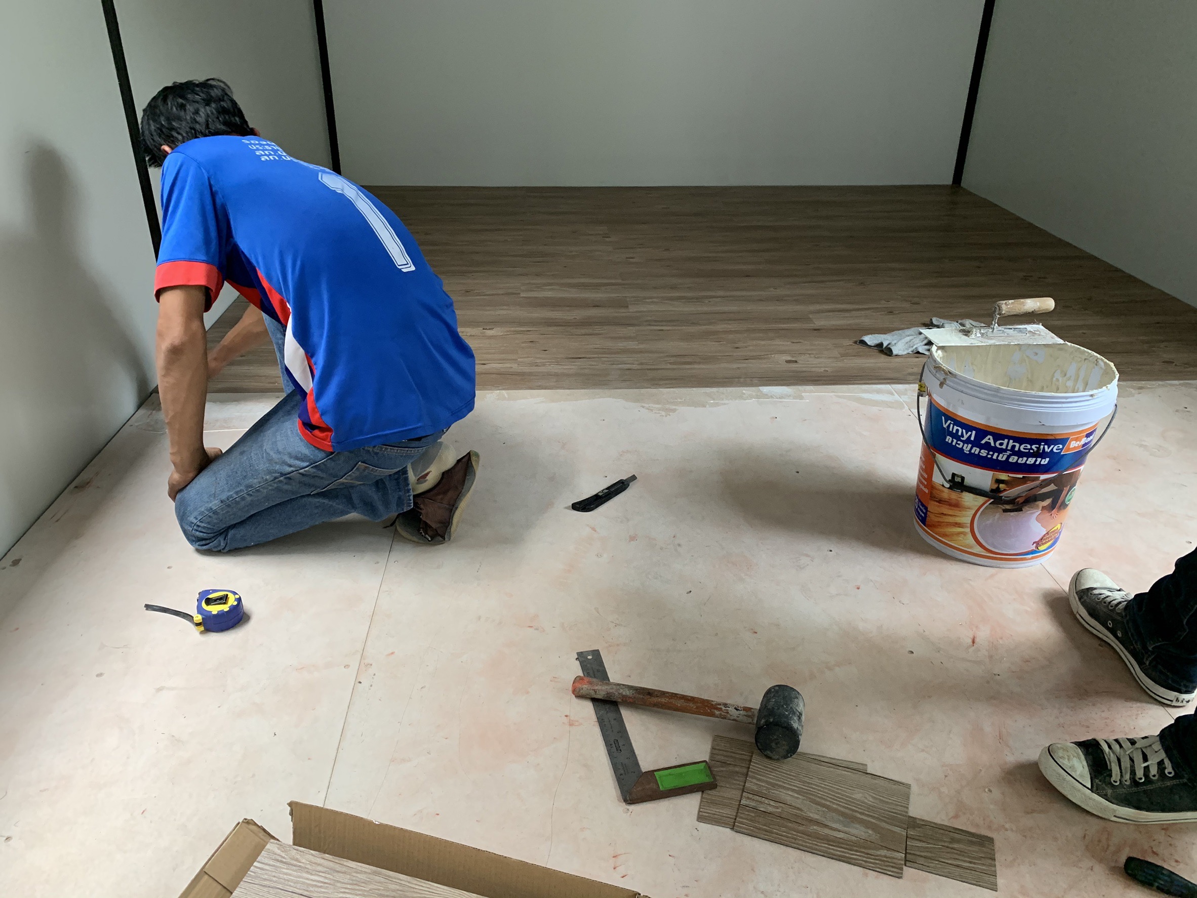 บ้านสำเร็จรูป งานต่อเติม ห้องซ้อมเต้น 3.20x4.50 เมตร