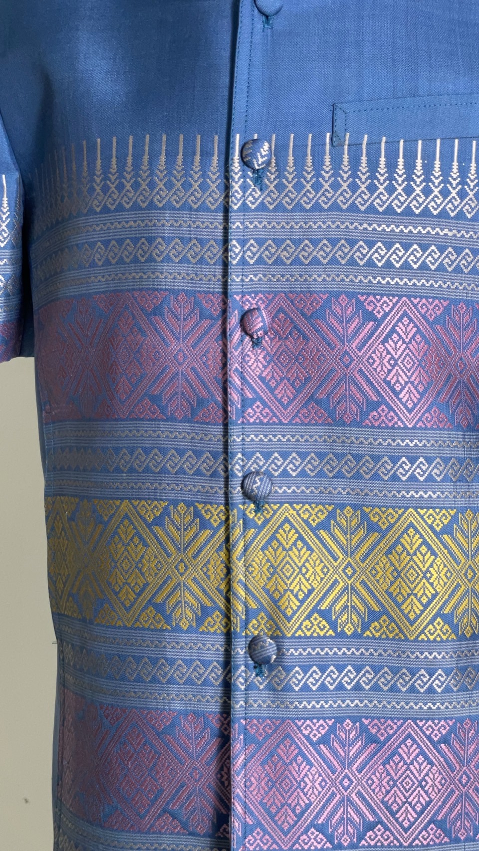 แบบตัดเสื้อสูทซาฟารี แขนสั้น (ไม่รวมผ้า) chobmai x ARW รหัส CUT-ARW-0519672