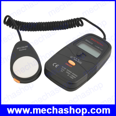 เครื่องวัดแสง เครื่องวัดความสว่างแสง ลักซ์มิเตอร์ MS6610 Illuminometer Digital Luxmeter Tester 50,000 Lux