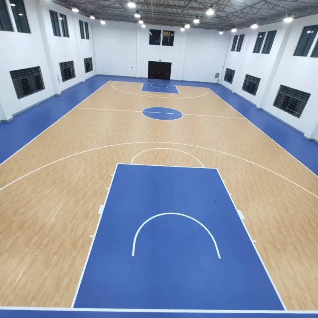 รับติดตั้งพื้นไวนิล PVCสนามแบดมินตัน สนามกีฬา ทุกชนิดมาตรฐานสากล