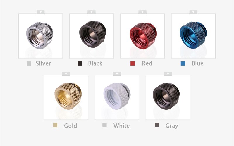 Bykski G1/4 Male/Female Extension Coupler - 7.5mm B-EXJ-7.5