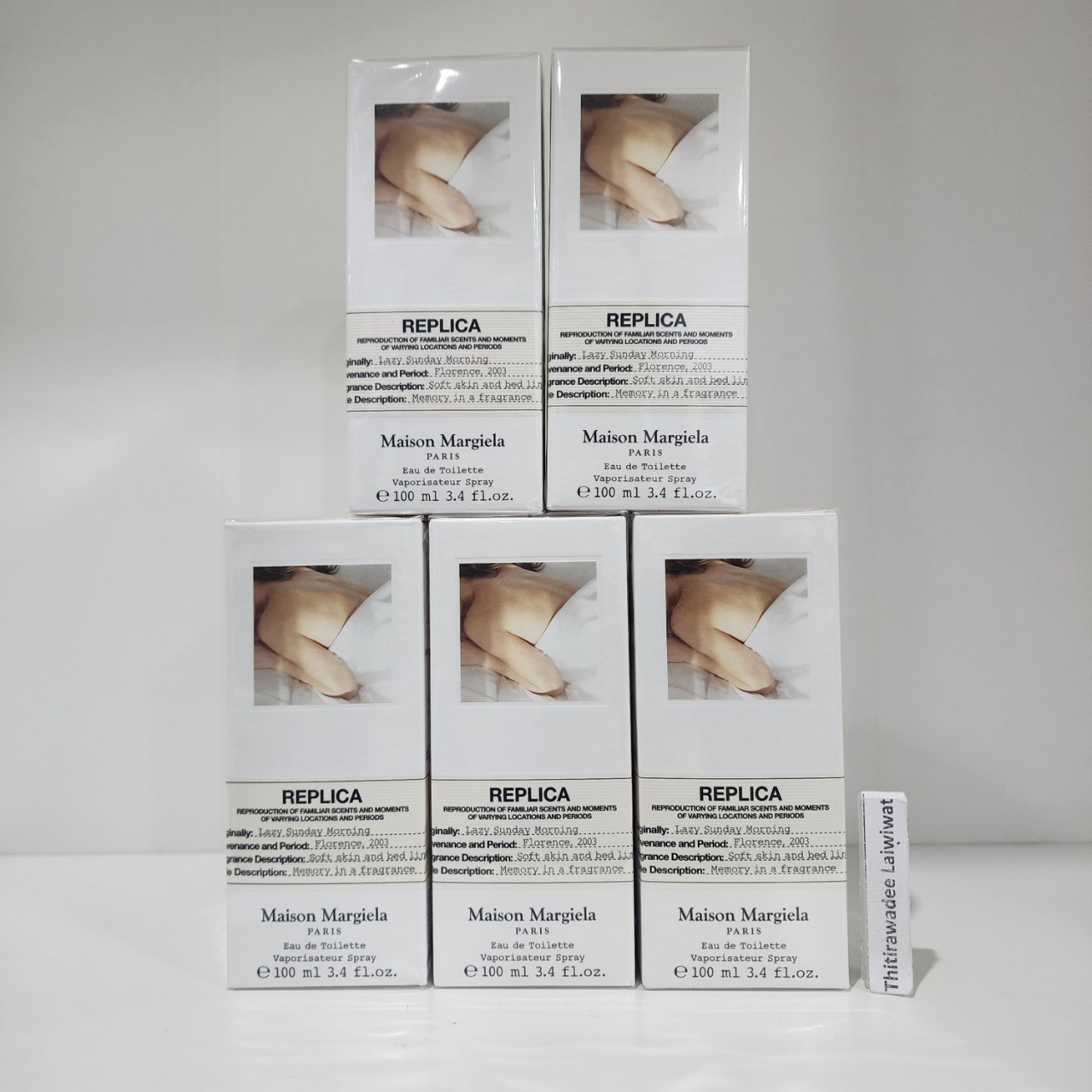 น้ำหอมแท้ Maison Margiela Replica Lazy Sunday Morning 100ml กล่องซีล