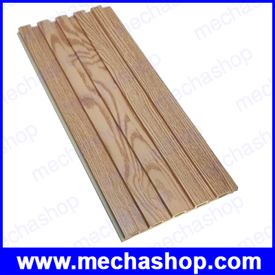 Great Wall Board ไม้เทียม ผนังไม้เทียมตกแต่งบ้าน ตกแต่งผนัง Size: 150x2900mm 9mm Raw Material: Virgin