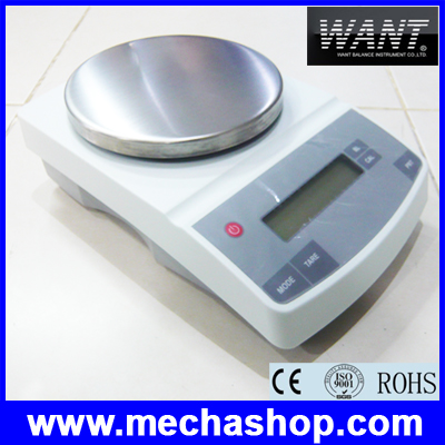 เครื่องชั่งดิจิตอล เครื่องชั่งแม่นยำสูง ตาชั่งดิจิตอล WANT Digital Scale Balance Weight 5000g ความละเอียด0.1g