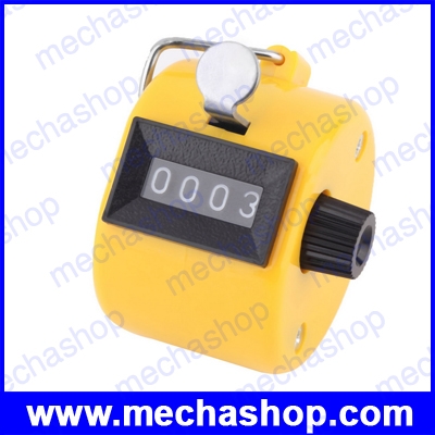 อุปกรณ์นับจำนวน เครื่องนับจำนวน เค้าเตอร์มิเตอร์ Tally Clicker Counter 4 Digit Number Clicker Hand held