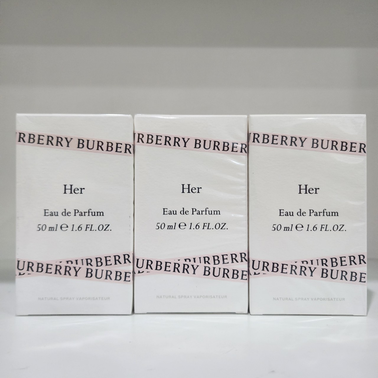 น้ำหอมแท้ Burberry Her EDP ขนาด 50ml กล่องซีล