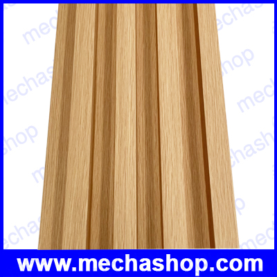 Great Wall Board ไม้เทียม ผนังไม้เทียมตกแต่งบ้าน ตกแต่งผนัง Size: 160x2900mm 24mm Raw Material: Virgin