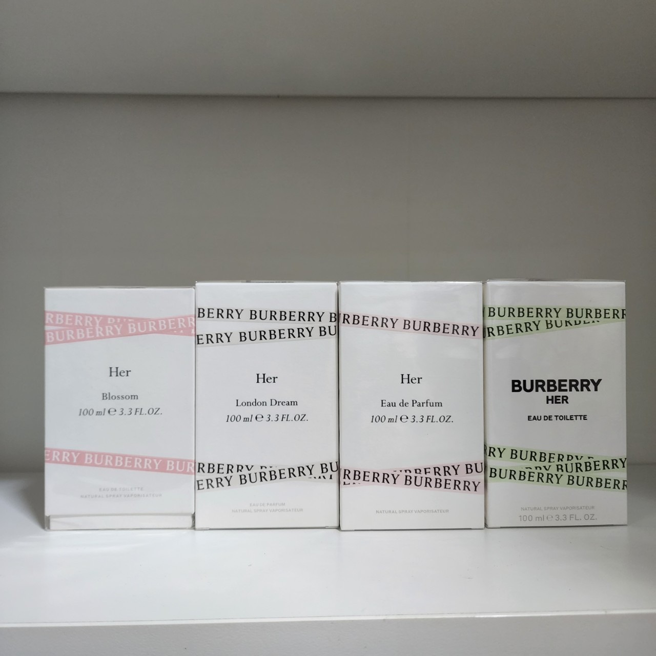 น้ำหอมแท้ Burberry Her Eau de Toilette 100ml กล่องซีล