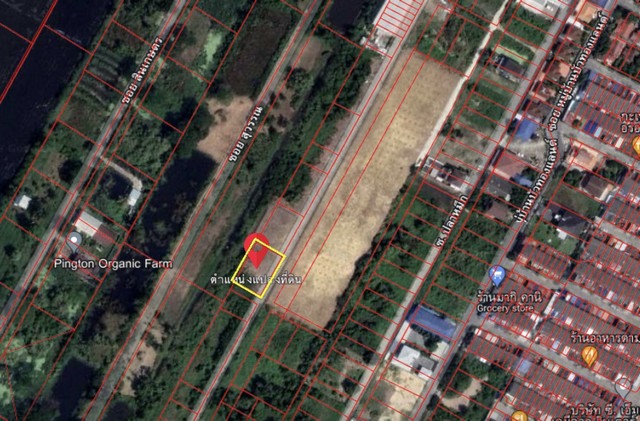 ขาย ที่ดิน ติดถนนซอย ถมแล้ว บางบัวทอง ซอยคุ้มบัวทอง ราคาถูกที่สุด