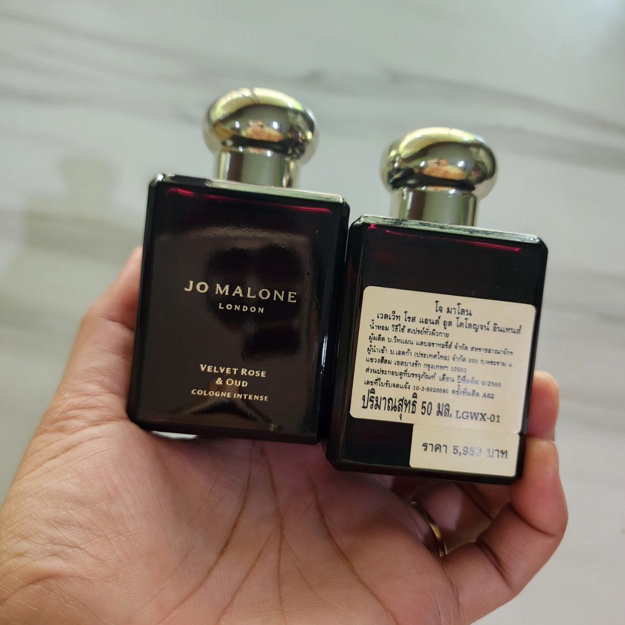 น้ำหอมแท้ Jo Malone Velvet Rose & Oud Intense 50ml ป้ายไทย ผลิต 06/2022