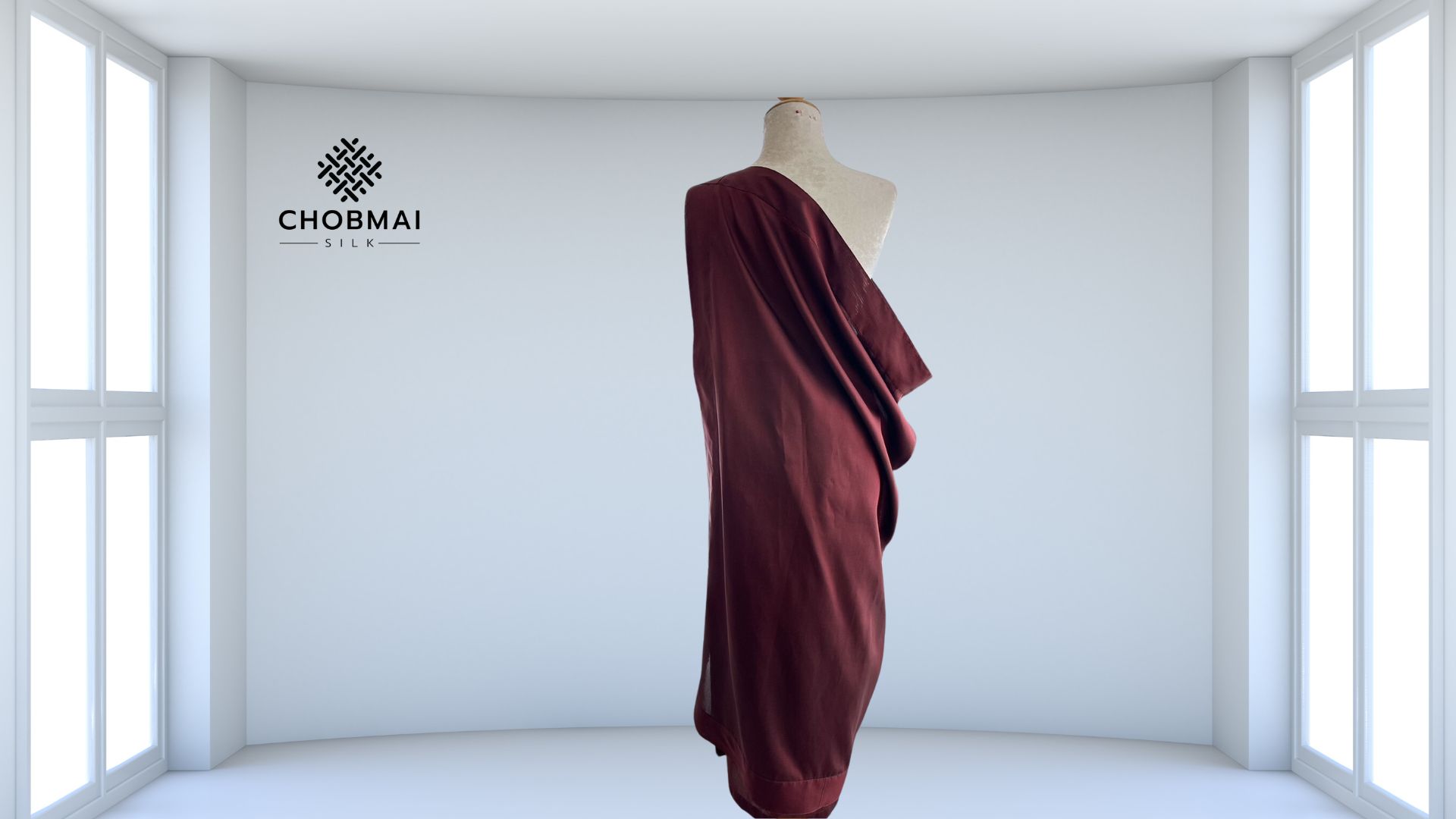 สั่งตัด (ไม่รวมผ้า) ชุดปฏิบัติธรรม ชุดแม่ชี เซ็ท4ชิ้น CUT-ST03026701