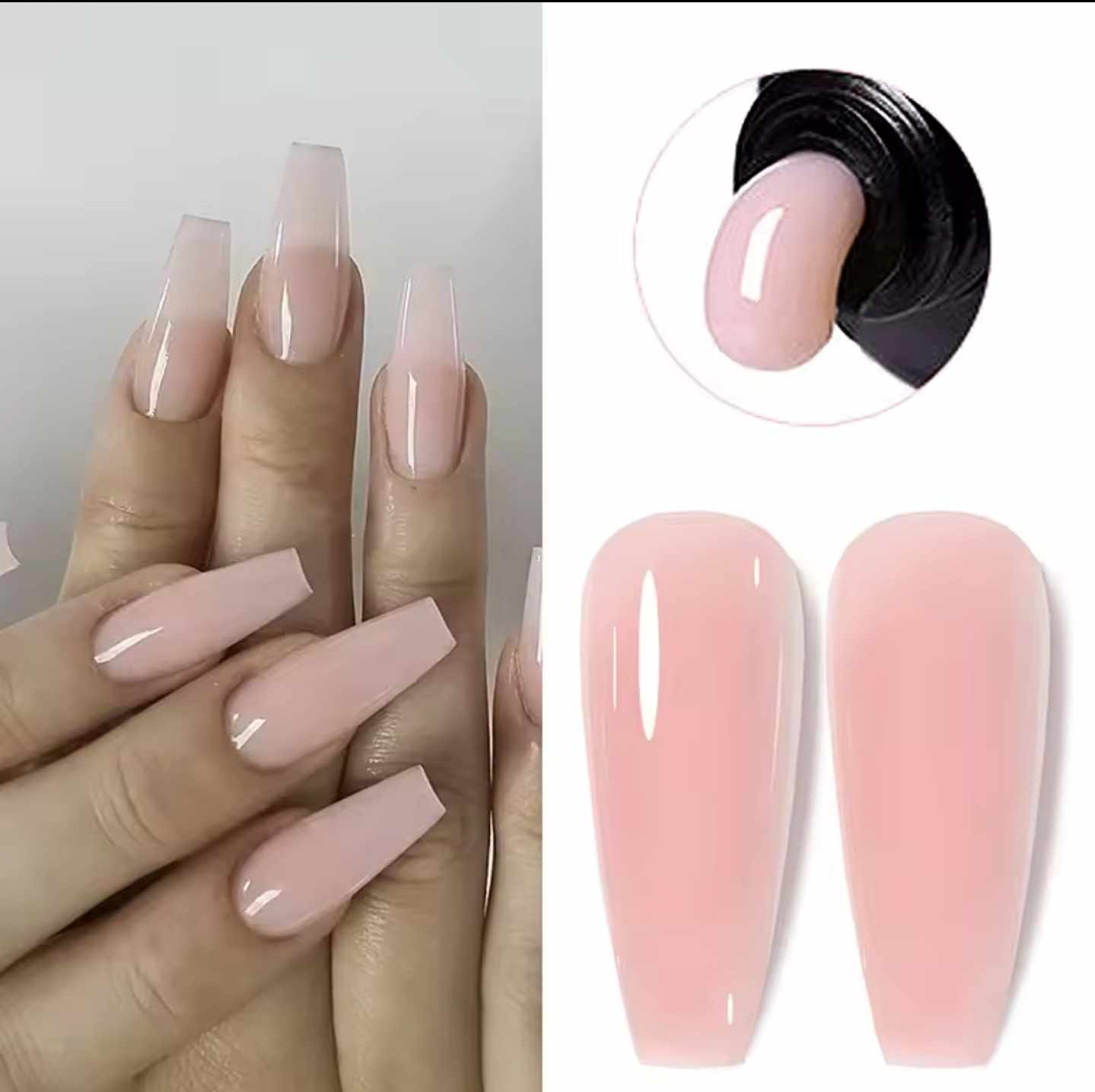 ใหม่2025!!! โพลี่เจล POLYGEL Acrylicgel เจลต่อเล็บ ขนาด15g