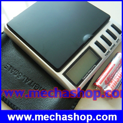 เครื่องชั่งดิจิตอล เครื่องชั่งพกพา เครื่องชั่งแบบพกพา Pocket Scale 200gความละเอียด0.01g (ฝาพับสีดำ ขนาดพกพา ราคาพิเศษ)