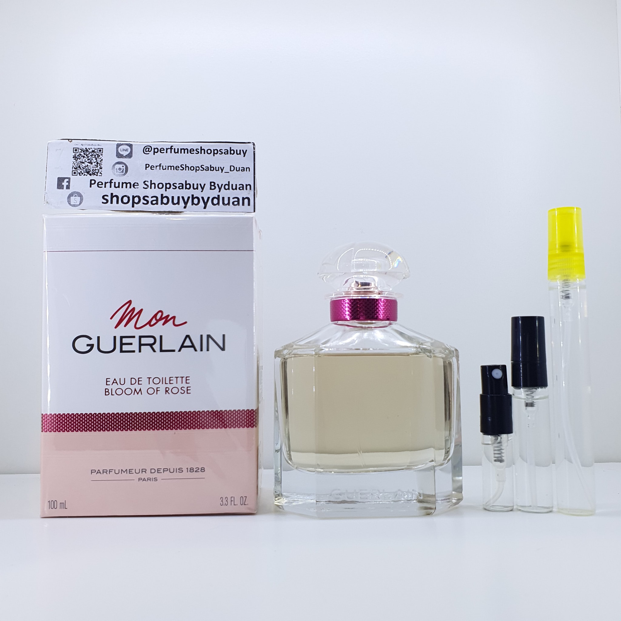น้ำหอมแท้แบ่งขาย Guerlain Mon Guerlain Bloom Of Rose 💕Travel Size #แบบทดลอง