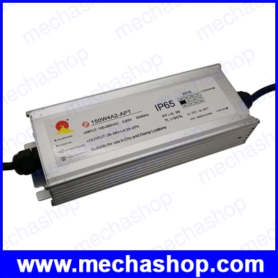 ไดร์เวอร์สำหรับทำโคมไฟ LED Driver 150W Convert AC 100-265V To DC 26-38V LED Driver For Flood Light Floodlight IP65 No Flicker