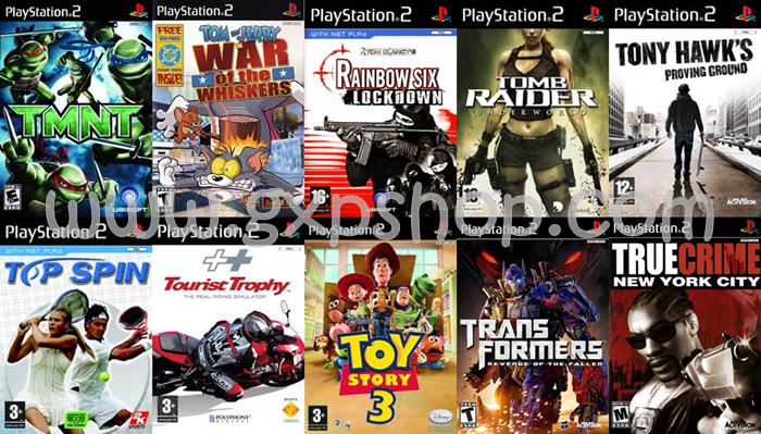 PS2: แผ่นเกมส์ / ดูรายละเอียดด้านใน / สั่งซื้อ ระบุชื่อเกมในช่องรายละเอียดด้วยครับ