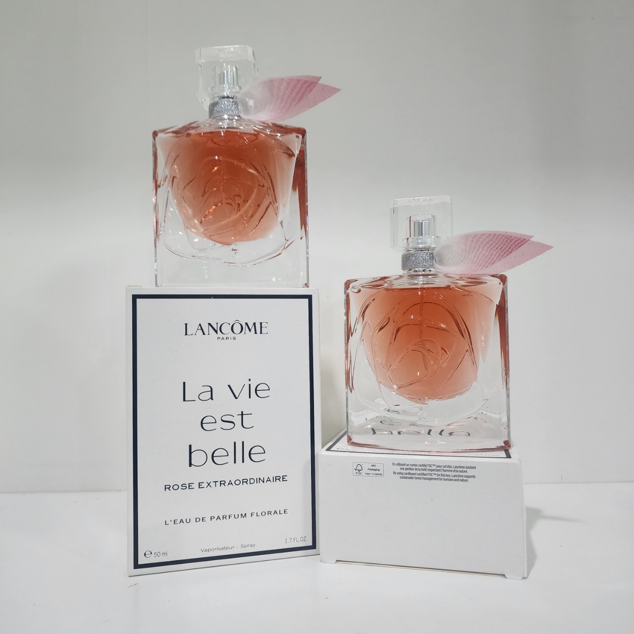 น้ำหอมแท้ Lancome La Vie Est Belle Rose Extraordinaire 50ml กล่องเทสเตอร์