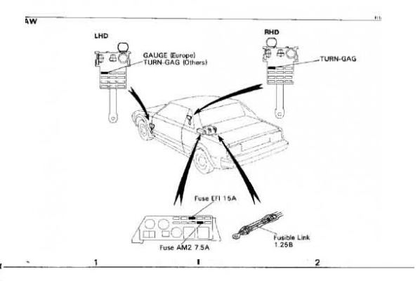 CD คู่มือซ่อม WIRING DIAGRAM TOYOTA AE 86 , 4A-F, 4A-GE