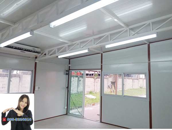 ออฟฟิศสำเร็จรูป บ้านสำเร็จรูป 5.40x10.40เมตร
