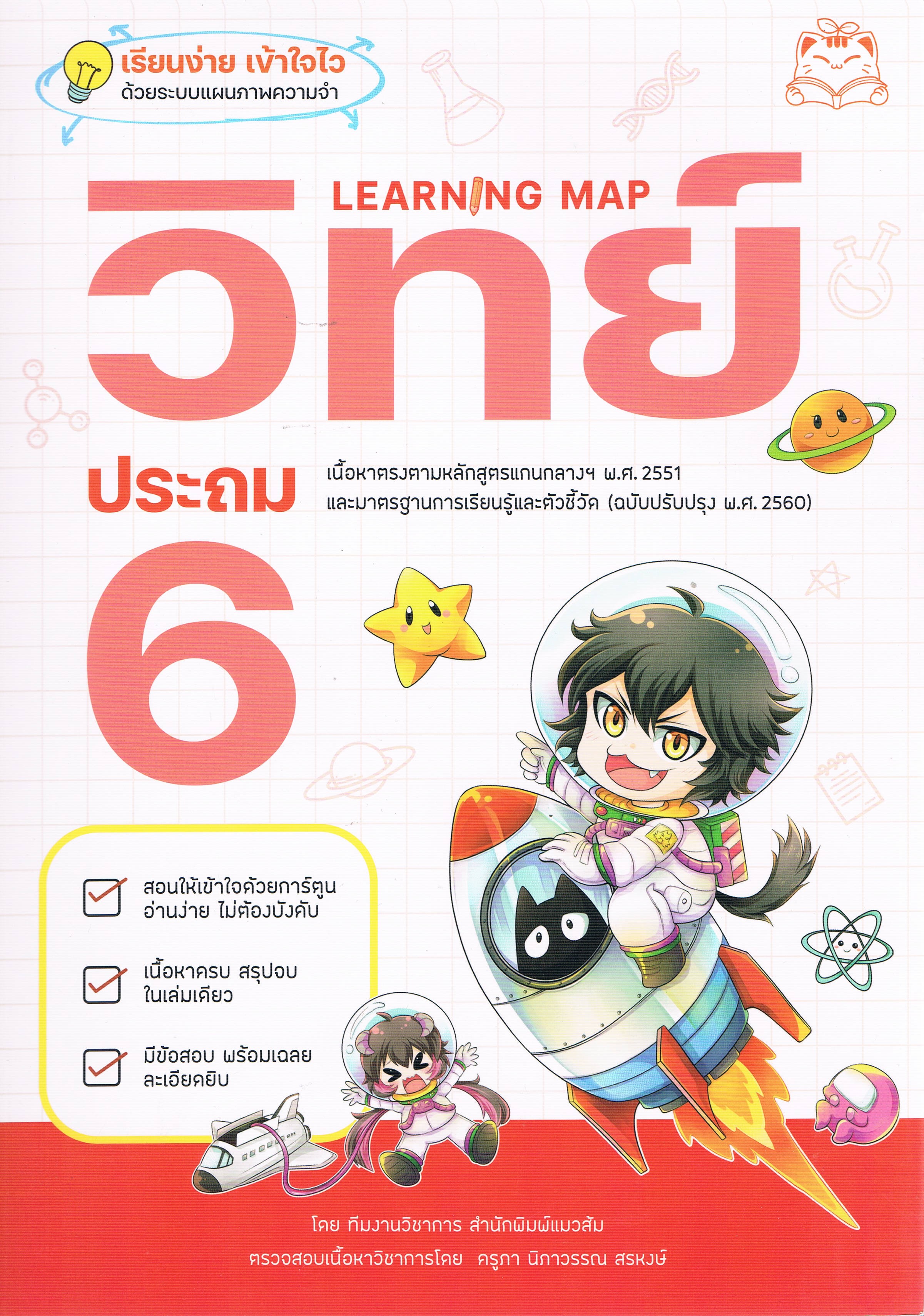 Learning Map วิทย์ ประถม 6