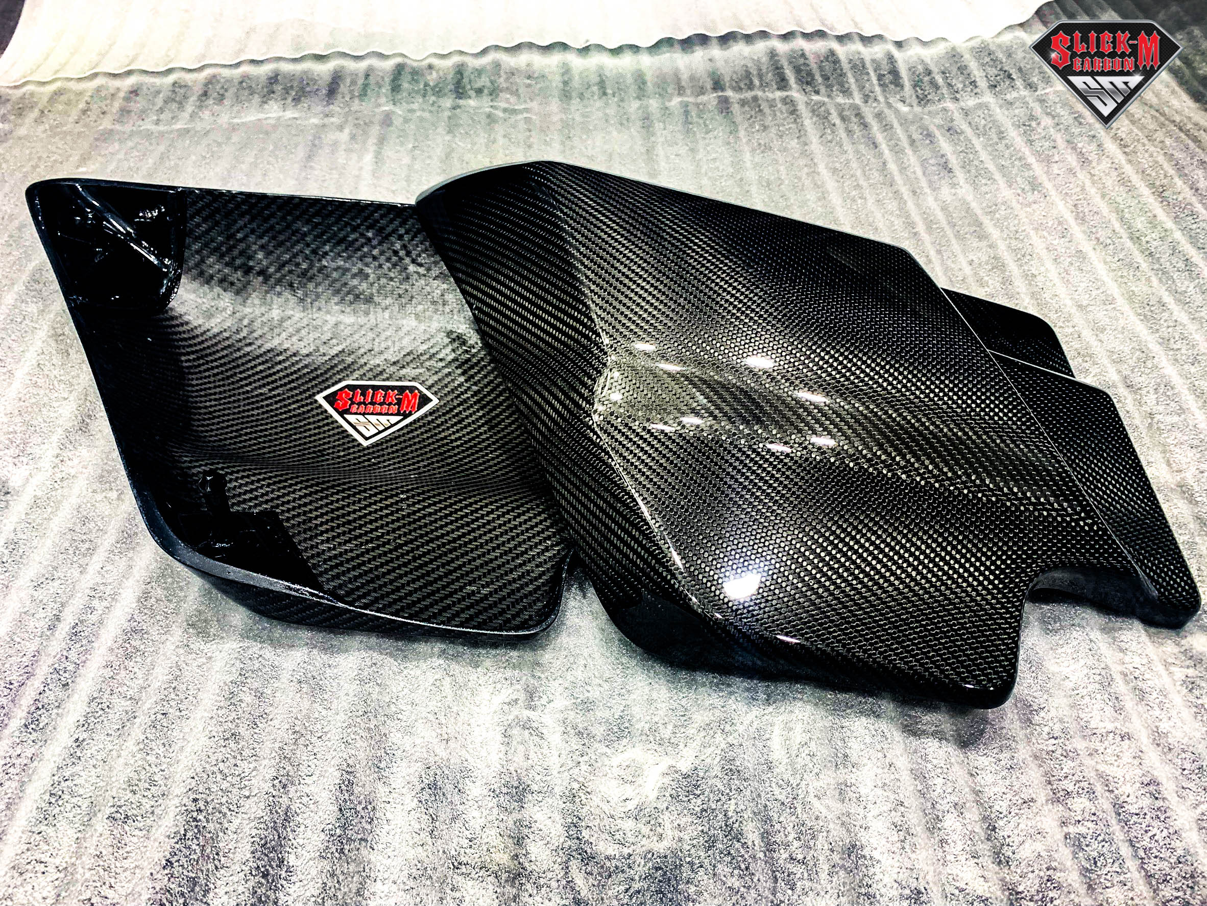 2009-2020 Later Bagger Carbon Fiber Side Covers