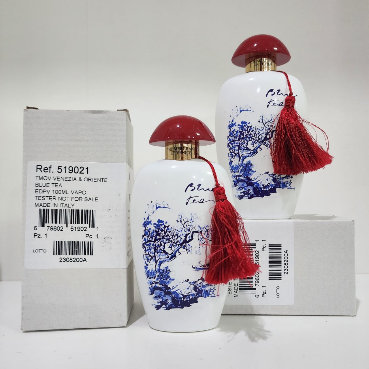 น้ำหอมแท้ The Merchant Of Venice Blue Tea 100ml กล่องทสเตอร์