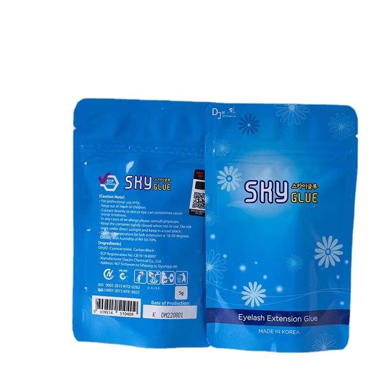 กาวต่อขนตา SKY ฝาแดง กาวต่อขนตาจากเกาหลี SKY Glue ของแท้