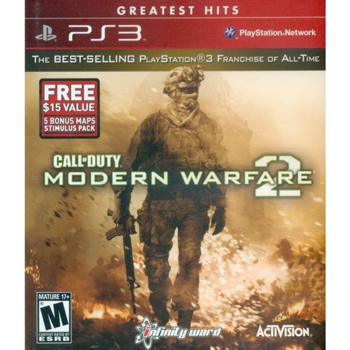 PS3: Call of Duty Modern Warfare 2 - Greatest Hits (Z1) [ส่งฟรี EMS]