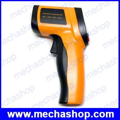 เครื่องวัดอุณหภูมิ เทอร์โมมิเตอร์อินฟาเรด มิเตอร์วัดอุณหภูมิอินฟาเรด Digital Infrared Thermometer-50 ~ 450 °C