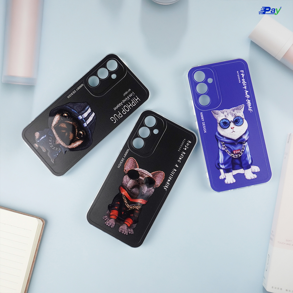 เคสโทรศัพท์ Samsung ซิลิโคน รูปสัตว์ สุดเท่ สำหรับ SS A54 5G/A34 5G