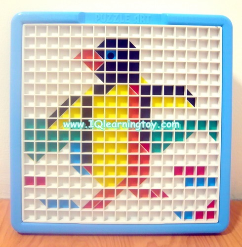 Mosaic-Puzzle-ตัวต่อโมเสค 490ชิ้น มาพร้อมกล่องเก็บอุปกรณ์ กระตุ้นความคิดสร้างสรร สำหรับเด็ก 3 + จัดส่งฟรีค่ะ