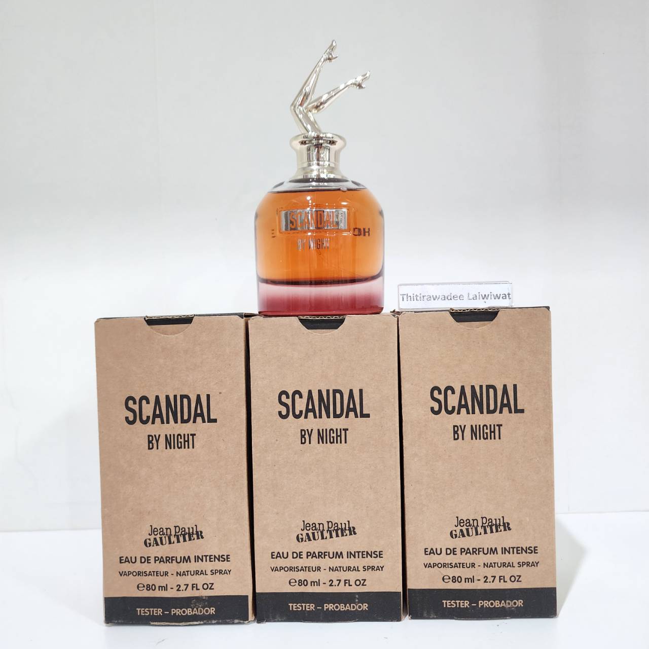 น้ำหอมแท้ Jean Paul Gaultier Scandal By Night EDP 80ml กล่องเทสเตอร์ น้องเลิกผลิตแล้ว หายากมาก และหอมทนมาก