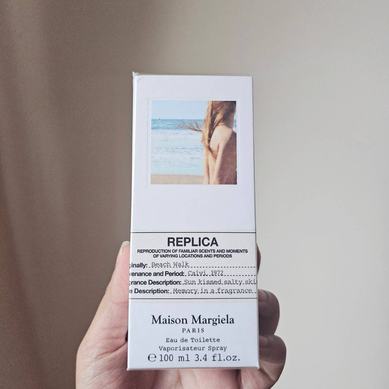น้ำหอมแท้ Maison Margiela Replica Beach Walk edt 100ml กล่องซีล