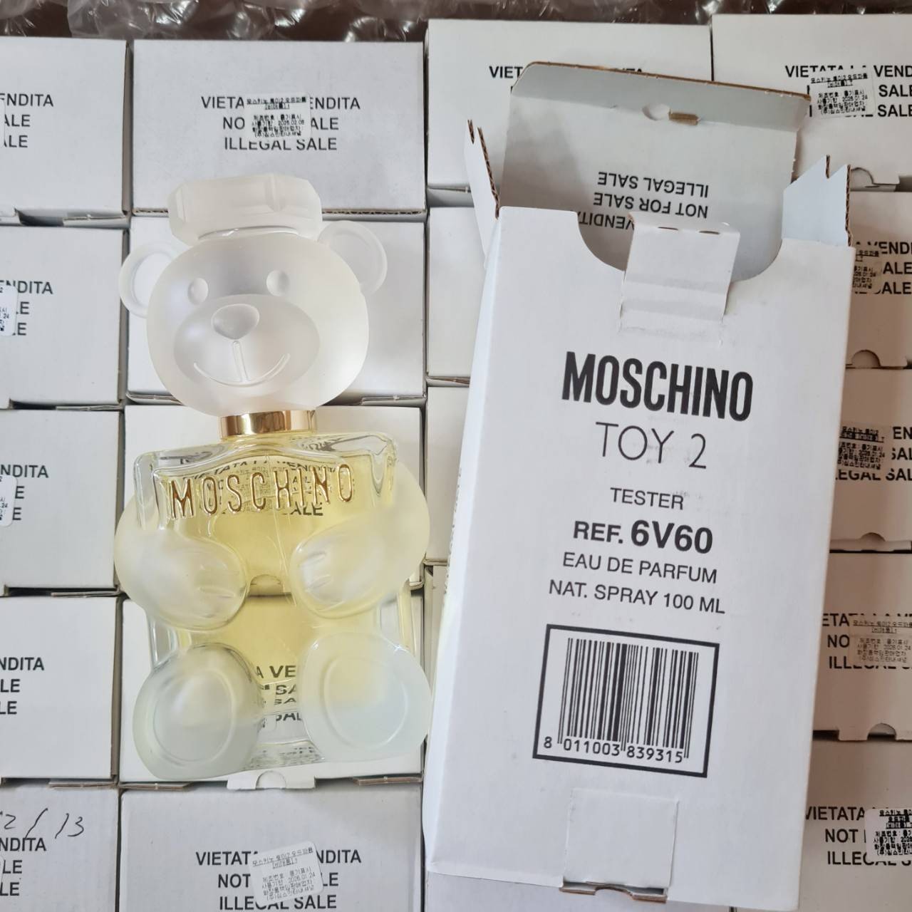 น้ำหอมแท้ Moschino toy 2 edition edp 100ml กล่องเทส