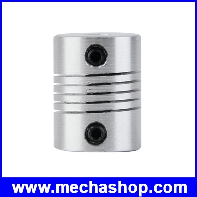 มอเตอร์คับปลิ้ง Flexible Shaft Coupling 5X5mm Motor Jaw Shaft Coupler 5*5mm