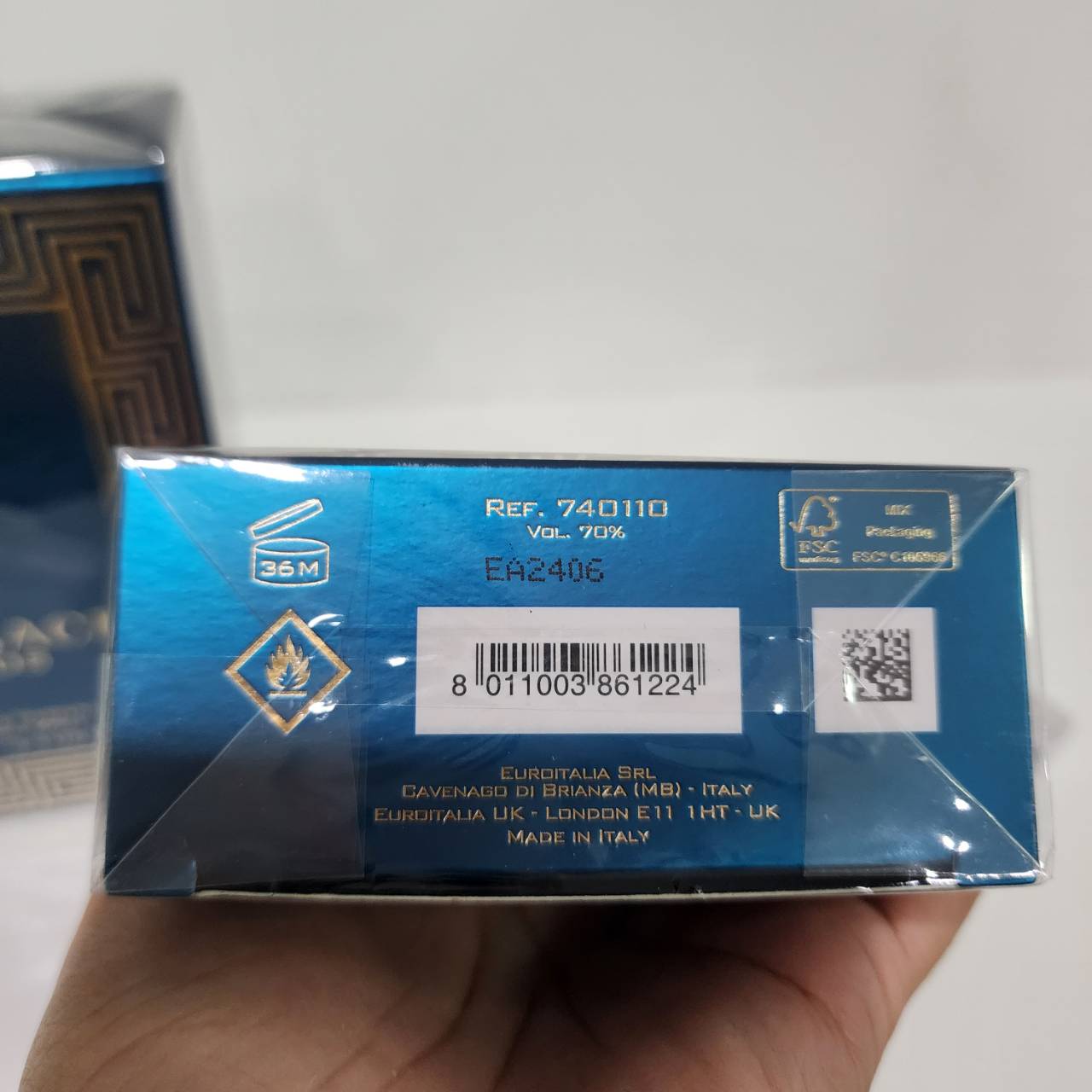 น้ำหอมแท้ Versace Eros EDP 100ml กล่องซีล