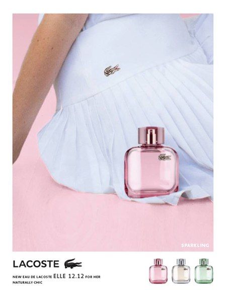 น้ำหอม Eau de Lacoste L.12.12 Pour Elle Sparkling Lacoste for women 100ml กล่องเทส